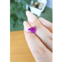 3.22 Ct. Purple Sapphire from Ceylon (Sri Lanka) Life Style