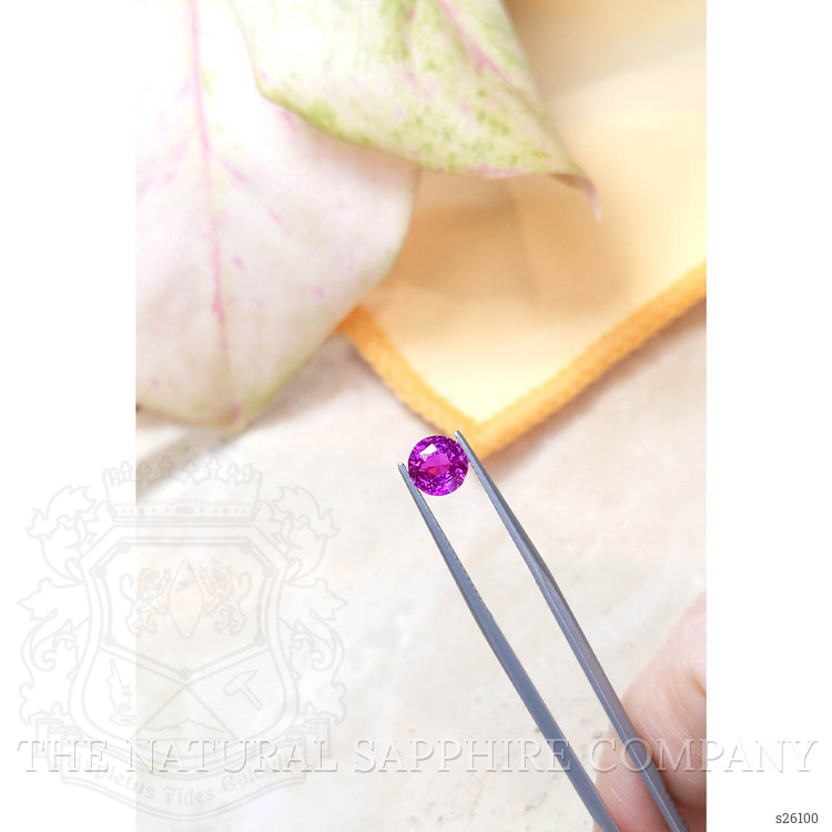 2.05 Ct. Purplish Pink Sapphire from Ceylon (Sri Lanka)
