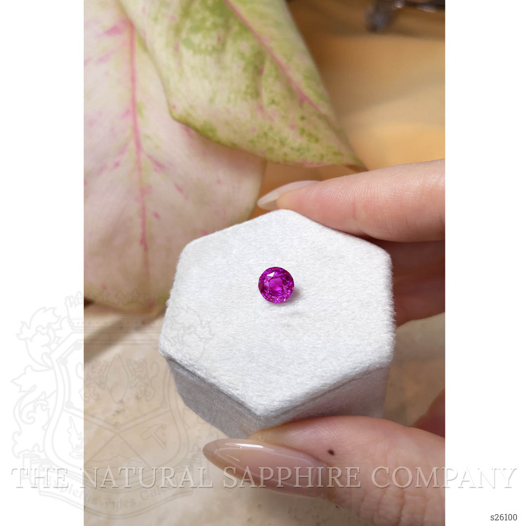 2.05 Ct. Purplish Pink Sapphire from Ceylon (Sri Lanka)