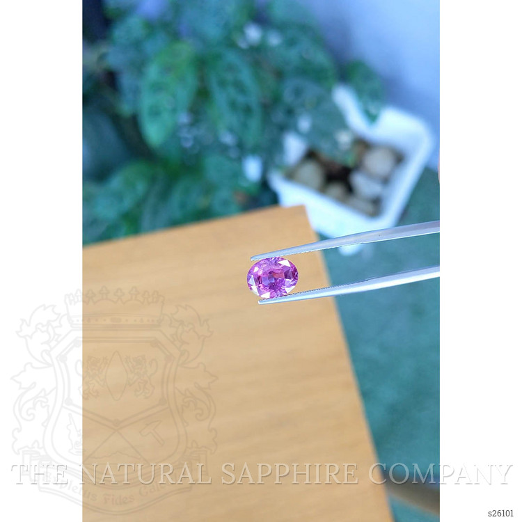 3.00 Ct. Purplish Pink Sapphire from Ceylon (Sri Lanka)