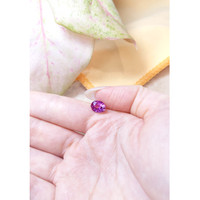 3.00 Ct. Purplish Pink Sapphire from Ceylon (Sri Lanka) Life Style