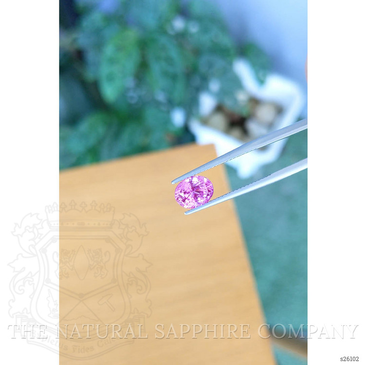 3.02 Ct. Pink Sapphire from Ceylon (Sri Lanka)