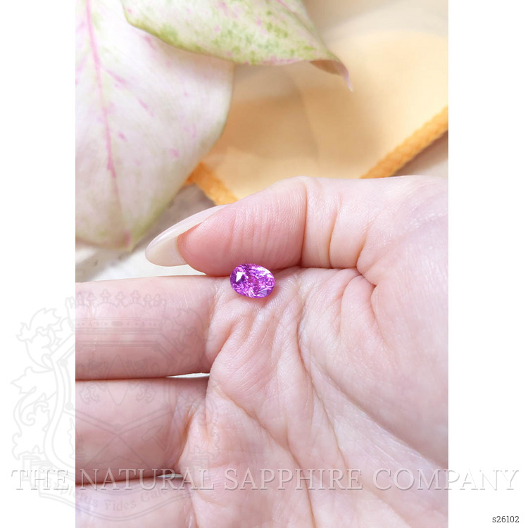 3.02 Ct. Pink Sapphire from Ceylon (Sri Lanka)