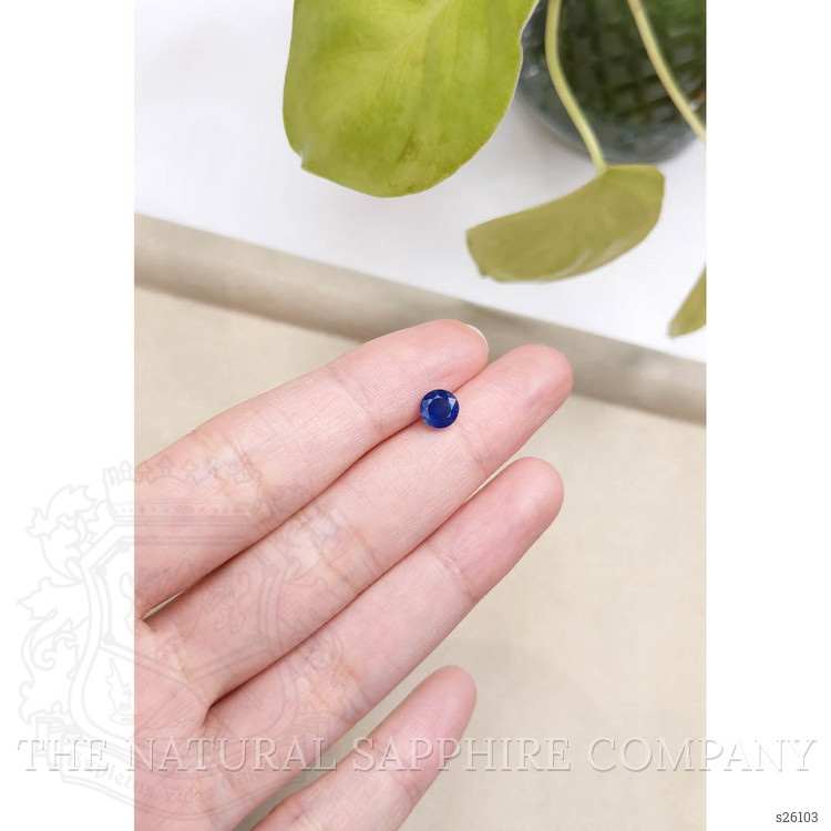 1.15 Ct. Blue Sapphire from Ceylon (Sri Lanka)