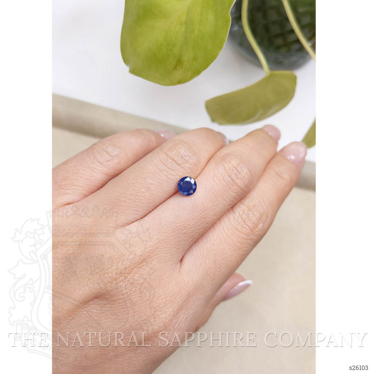 1.15 Ct. Blue Sapphire from Ceylon (Sri Lanka)