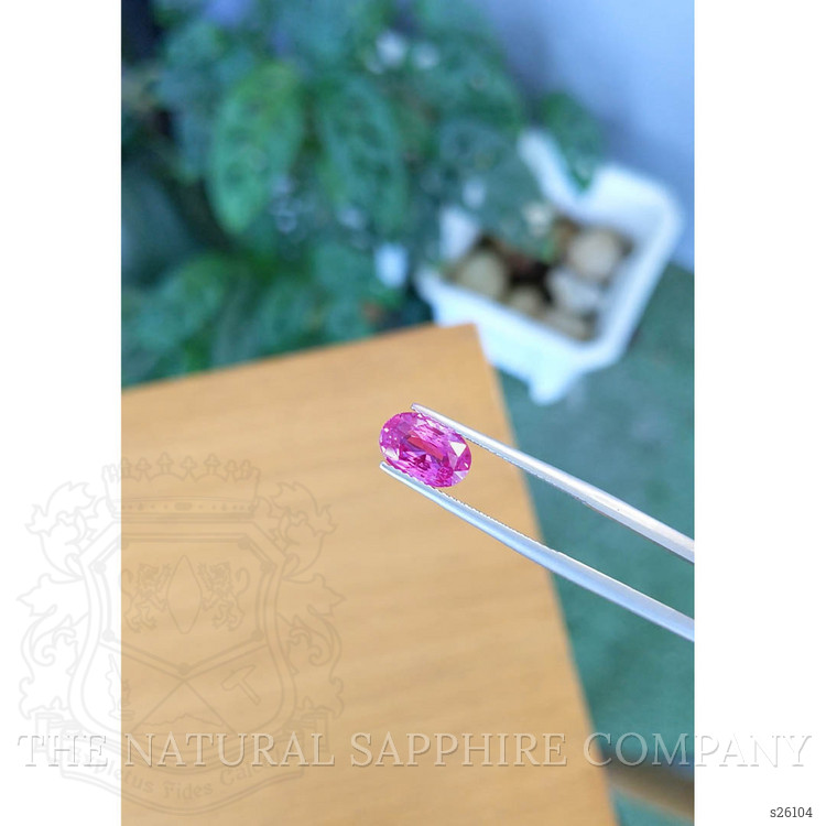 3.00 Ct. Pink Sapphire from Ceylon (Sri Lanka)