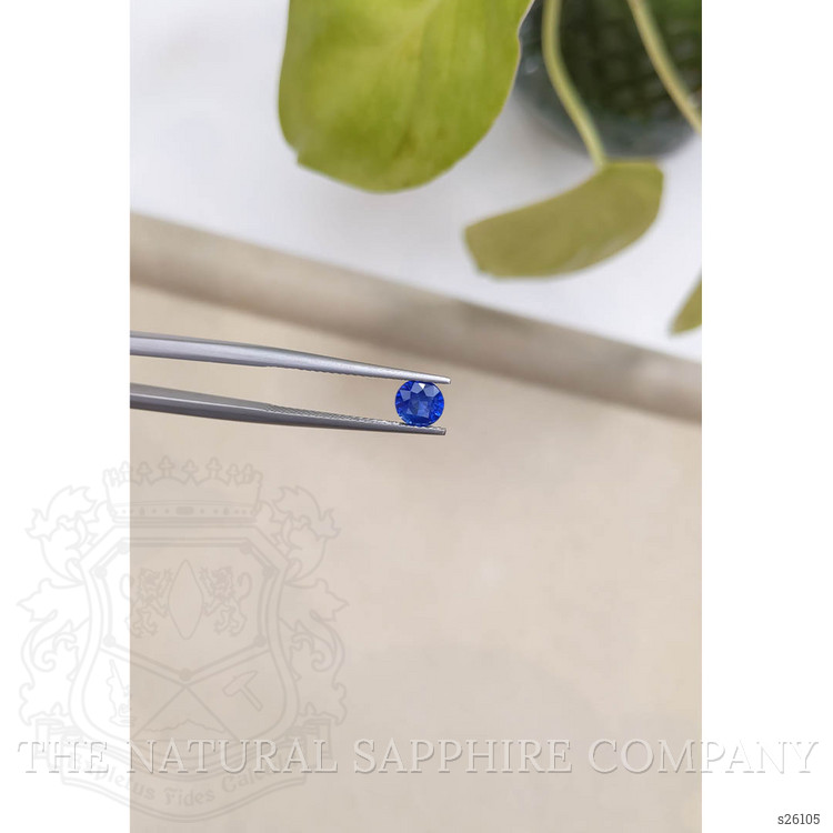 0.90 Ct. Blue Sapphire from Ceylon (Sri Lanka)