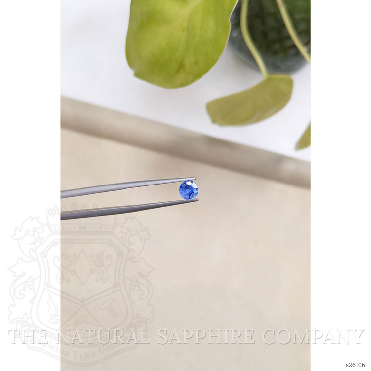 0.90 Ct. Blue Sapphire from Ceylon (Sri Lanka)