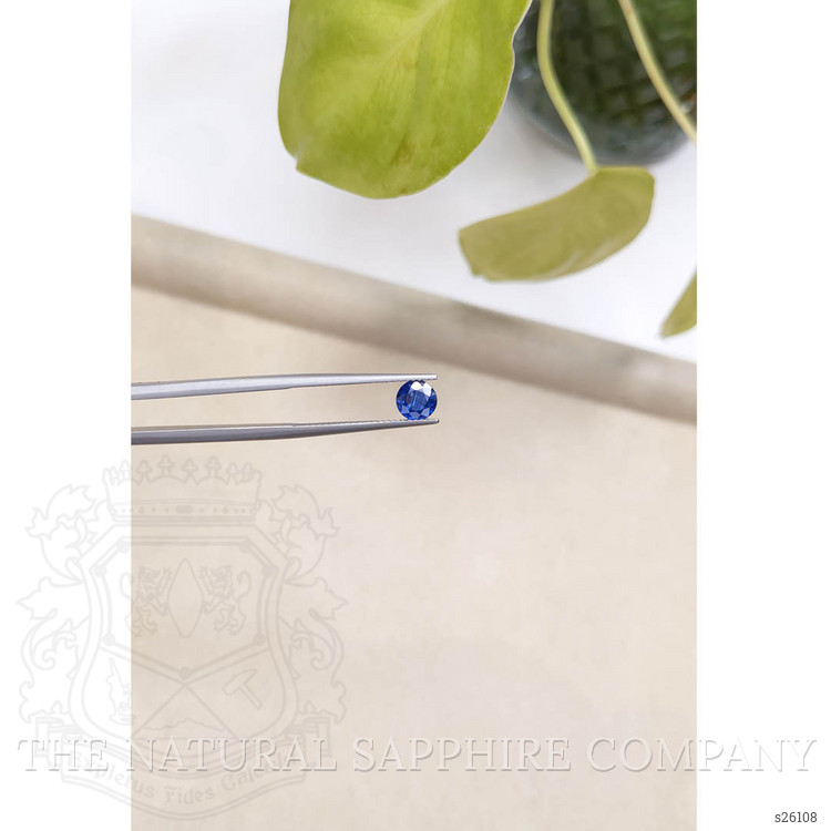 0.83 Ct. Blue Sapphire from Ceylon (Sri Lanka)