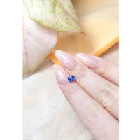 0.68 Ct. Blue Sapphire from Ceylon (Sri Lanka) Life Style
