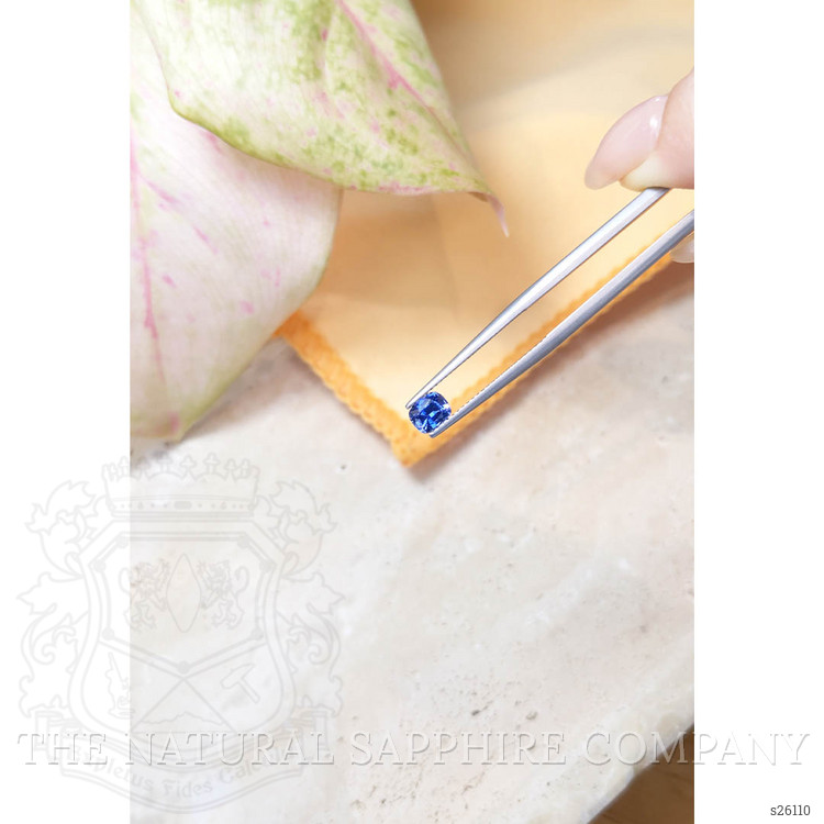 0.68 Ct. Blue Sapphire from Ceylon (Sri Lanka)