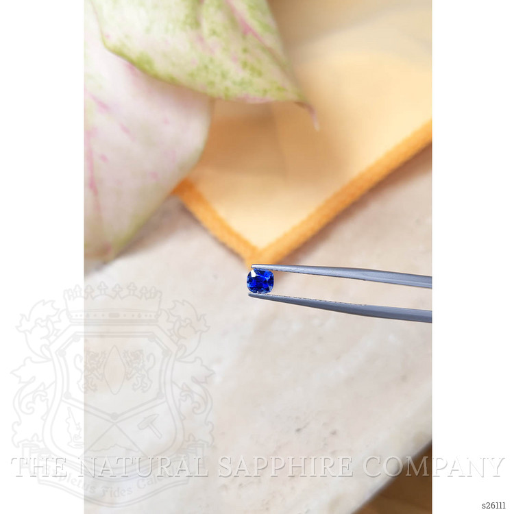 0.67 Ct. Blue Sapphire from Ceylon (Sri Lanka)
