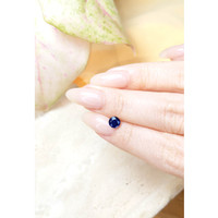 0.80 Ct. Blue Sapphire from Ceylon (Sri Lanka) Life Style