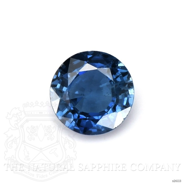 0.78 Ct. Blue Sapphire from Ceylon (Sri Lanka)
