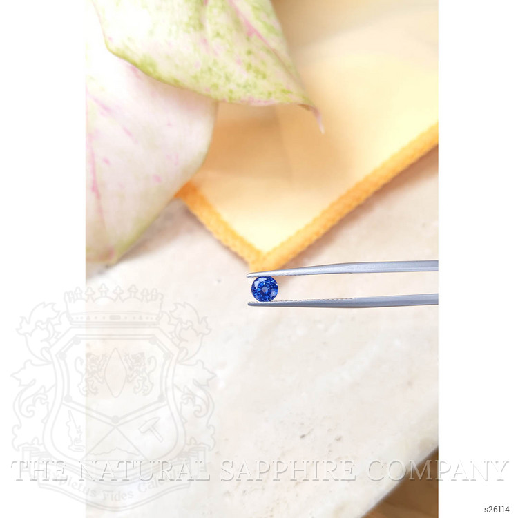 0.73 Ct. Blue Sapphire from Ceylon (Sri Lanka)