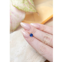 0.73 Ct. Blue Sapphire from Ceylon (Sri Lanka) Life Style