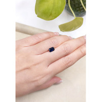 1.14 Ct. Blue Sapphire from Ceylon (Sri Lanka) Life Style