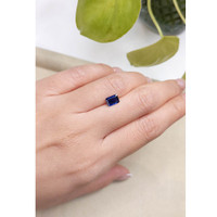1.12 Ct. Blue Sapphire from Ceylon (Sri Lanka) Life Style