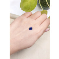 1.12 Ct. Blue Sapphire from Ceylon (Sri Lanka) Life Style
