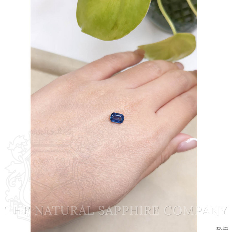 1.12 Ct. Blue Sapphire from Ceylon (Sri Lanka)