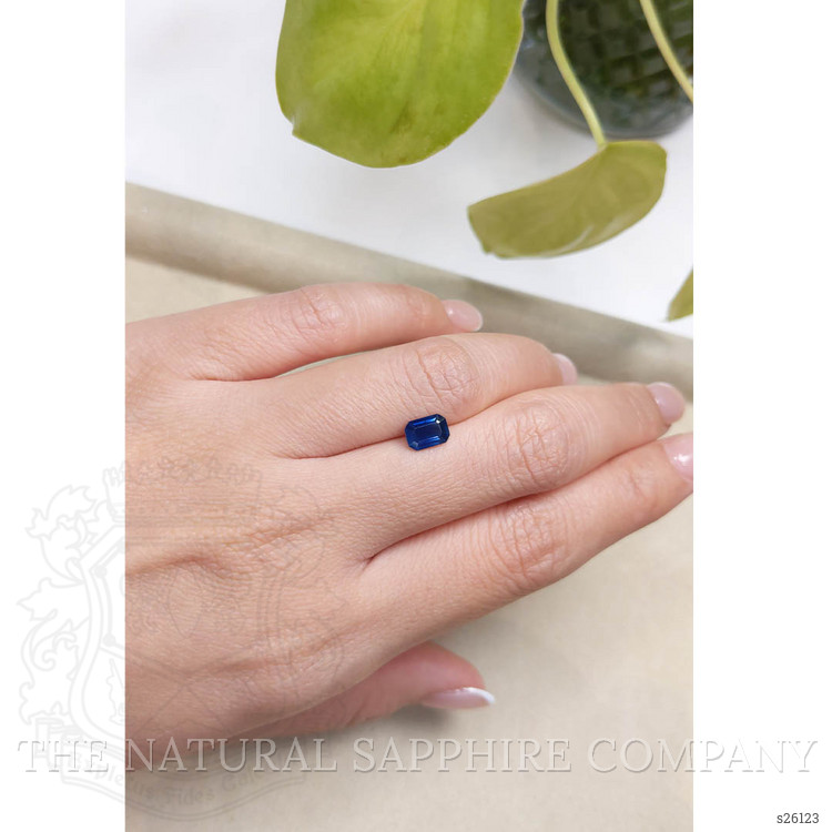 1.07 Ct. Blue Sapphire from Ceylon (Sri Lanka)