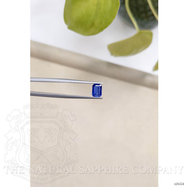 1.01 Ct. Blue Sapphire from Ceylon (Sri Lanka)