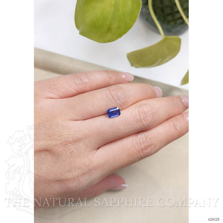 1.00 Ct. Blue Sapphire from Ceylon (Sri Lanka)