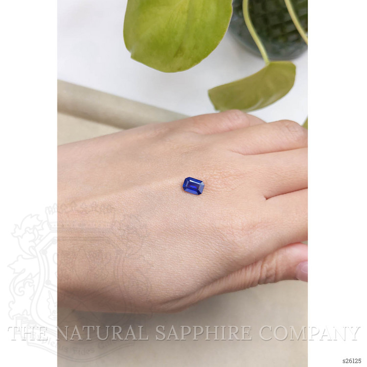 1.00 Ct. Blue Sapphire from Ceylon (Sri Lanka)