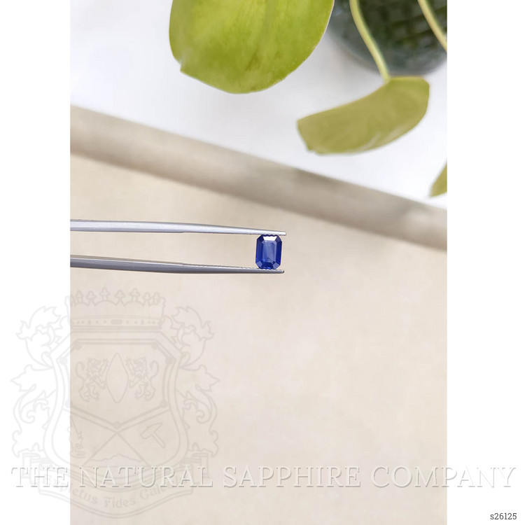 1.00 Ct. Blue Sapphire from Ceylon (Sri Lanka)