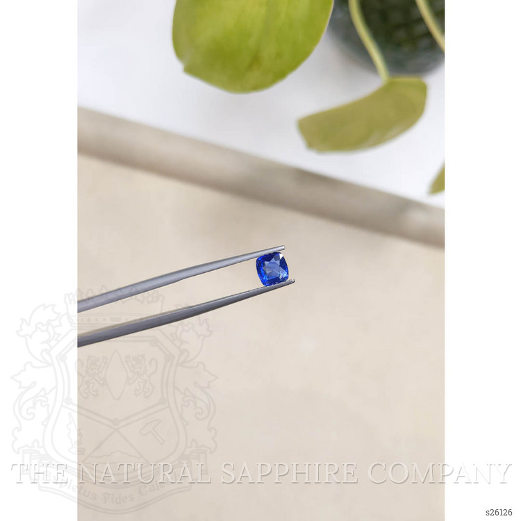 0.93 Ct. Blue Sapphire from Ceylon (Sri Lanka)