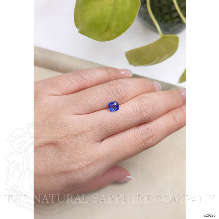 0.93 Ct. Blue Sapphire from Ceylon (Sri Lanka)