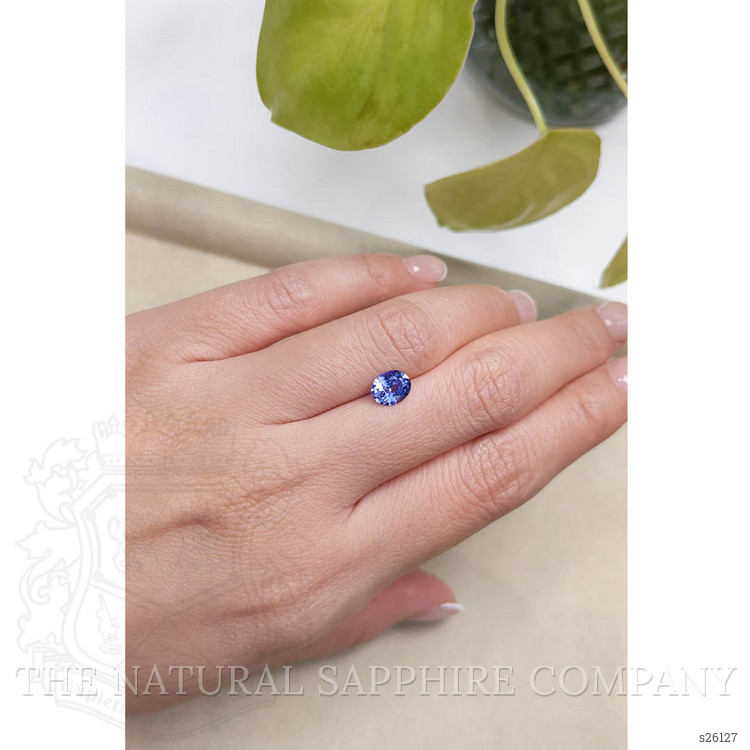 1.09 Ct. Blue Sapphire from Ceylon (Sri Lanka)