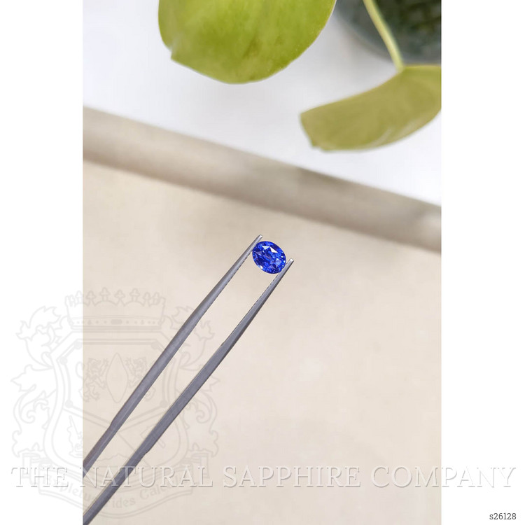 1.09 Ct. Blue Sapphire from Ceylon (Sri Lanka)