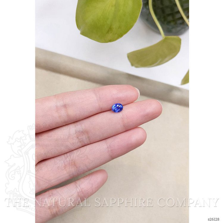 1.09 Ct. Blue Sapphire from Ceylon (Sri Lanka)