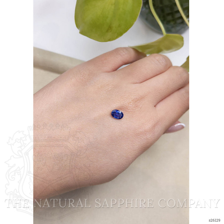 1.09 Ct. Blue Sapphire from Ceylon (Sri Lanka)