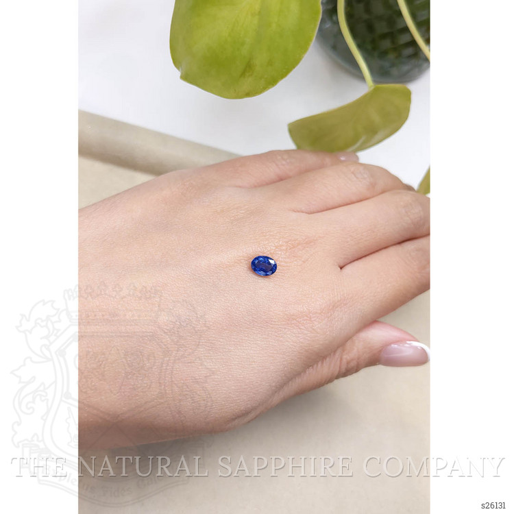1.07 Ct. Blue Sapphire from Ceylon (Sri Lanka)