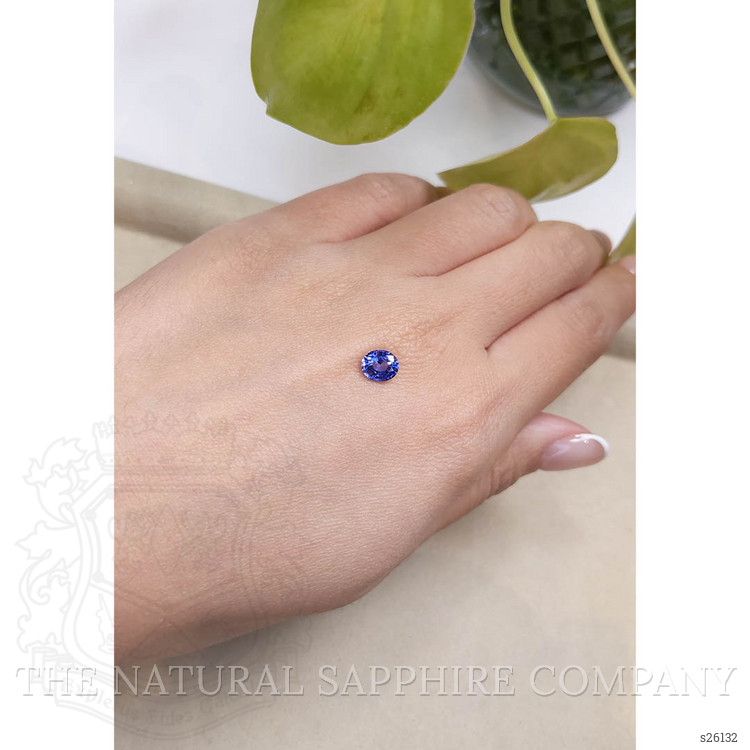 1.06 Ct. Blue Sapphire from Ceylon (Sri Lanka)