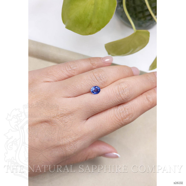1.06 Ct. Blue Sapphire from Ceylon (Sri Lanka)