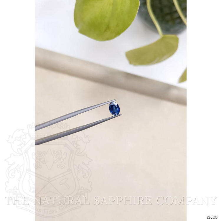 1.05 Ct. Blue Sapphire from Ceylon (Sri Lanka)