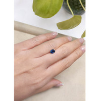 1.05 Ct. Blue Sapphire from Ceylon (Sri Lanka) Life Style