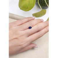 1.05 Ct. Blue Sapphire from Ceylon (Sri Lanka) Life Style