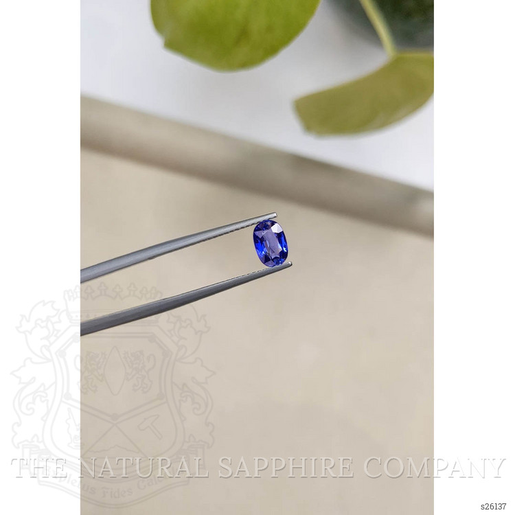 1.04 Ct. Blue Sapphire from Ceylon (Sri Lanka)