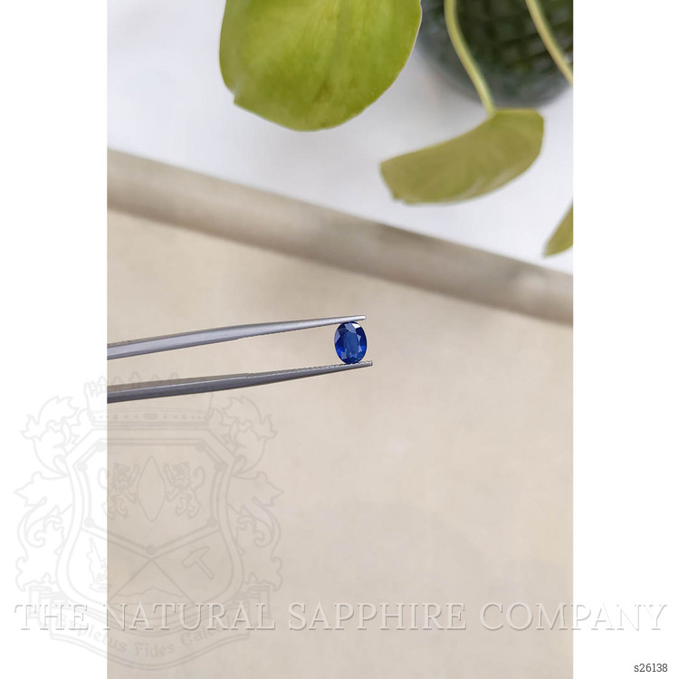 1.04 Ct. Blue Sapphire from Ceylon (Sri Lanka)