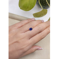 1.04 Ct. Blue Sapphire from Ceylon (Sri Lanka) Life Style
