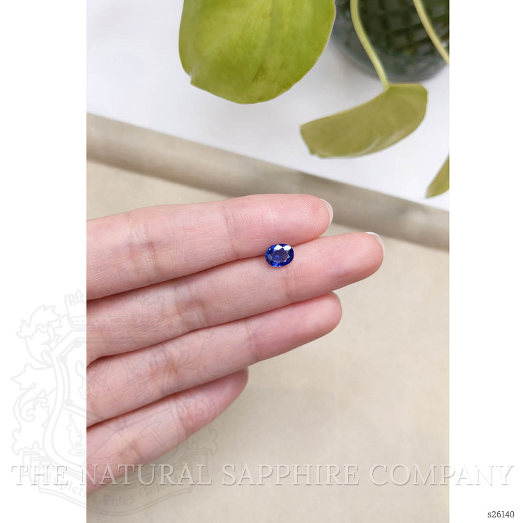 1.04 Ct. Blue Sapphire from Ceylon (Sri Lanka)