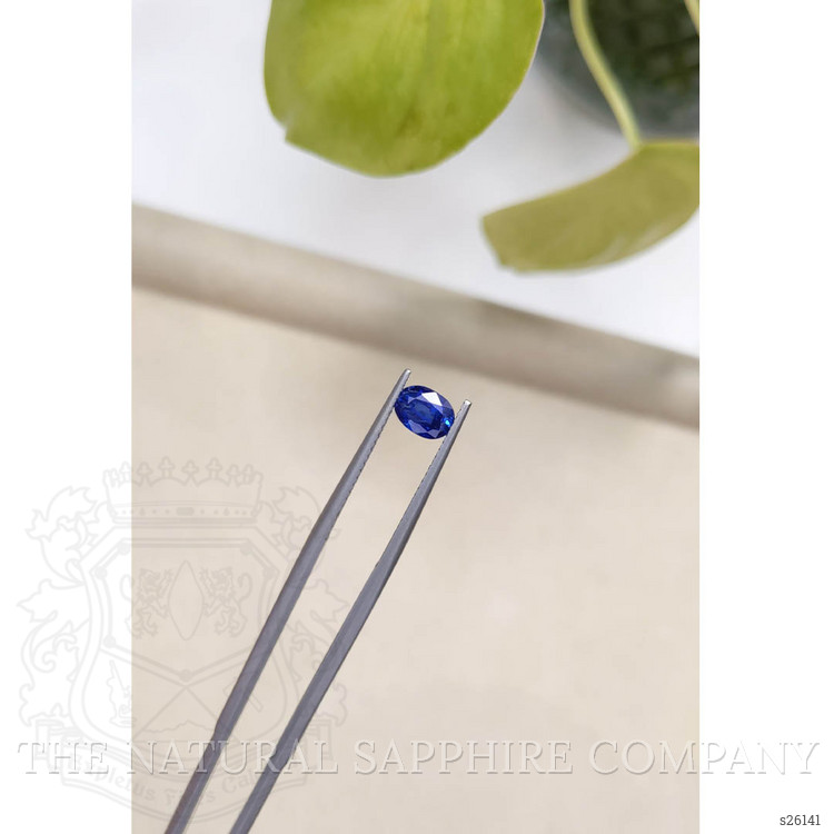 1.04 Ct. Blue Sapphire from Ceylon (Sri Lanka)