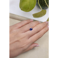 1.03 Ct. Blue Sapphire from Ceylon (Sri Lanka) Life Style