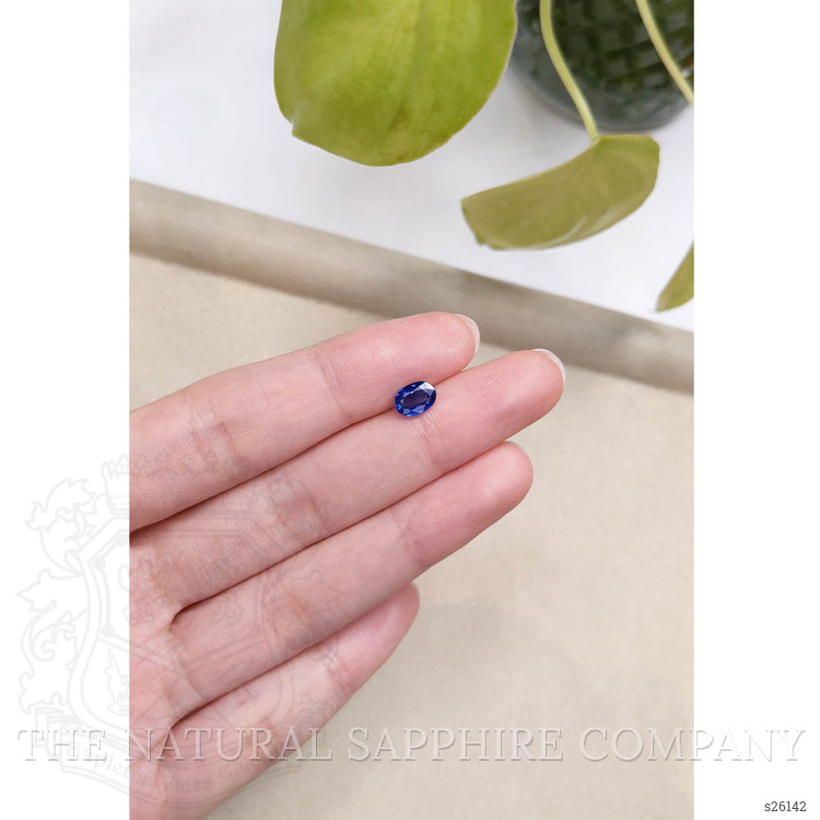 1.03 Ct. Blue Sapphire from Ceylon (Sri Lanka)
