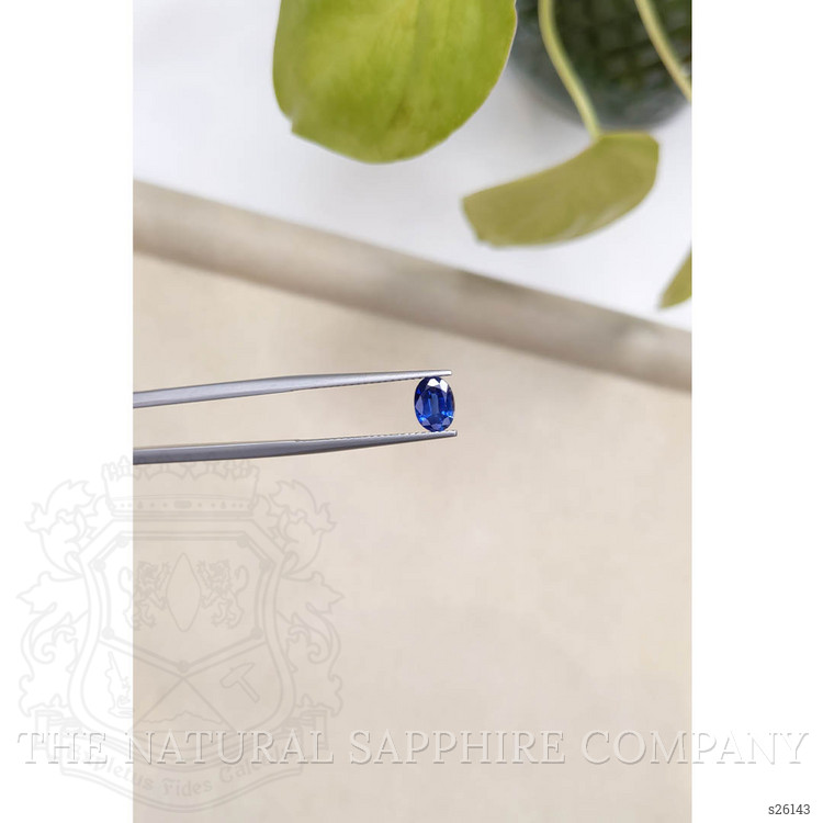 1.02 Ct. Blue Sapphire from Ceylon (Sri Lanka)