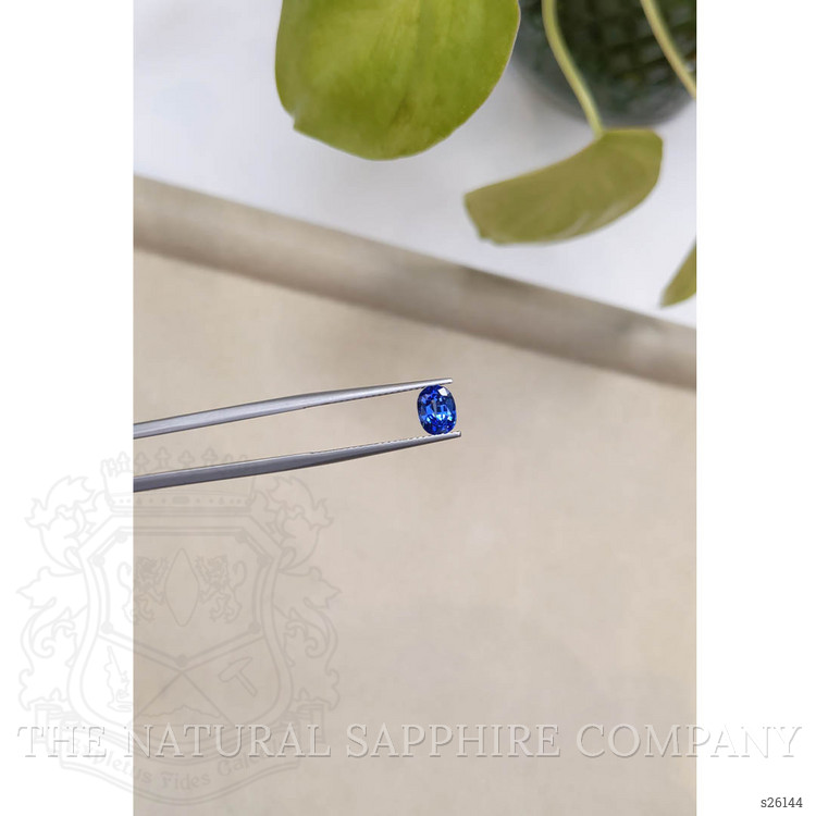 1.23 Ct. Blue Sapphire from Ceylon (Sri Lanka)